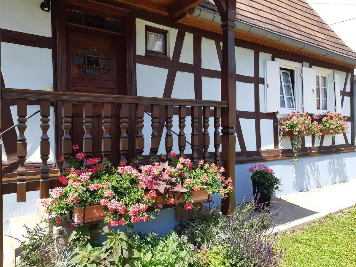 Cosy Holiday Home In Schleithal With Garden Exteriör bild